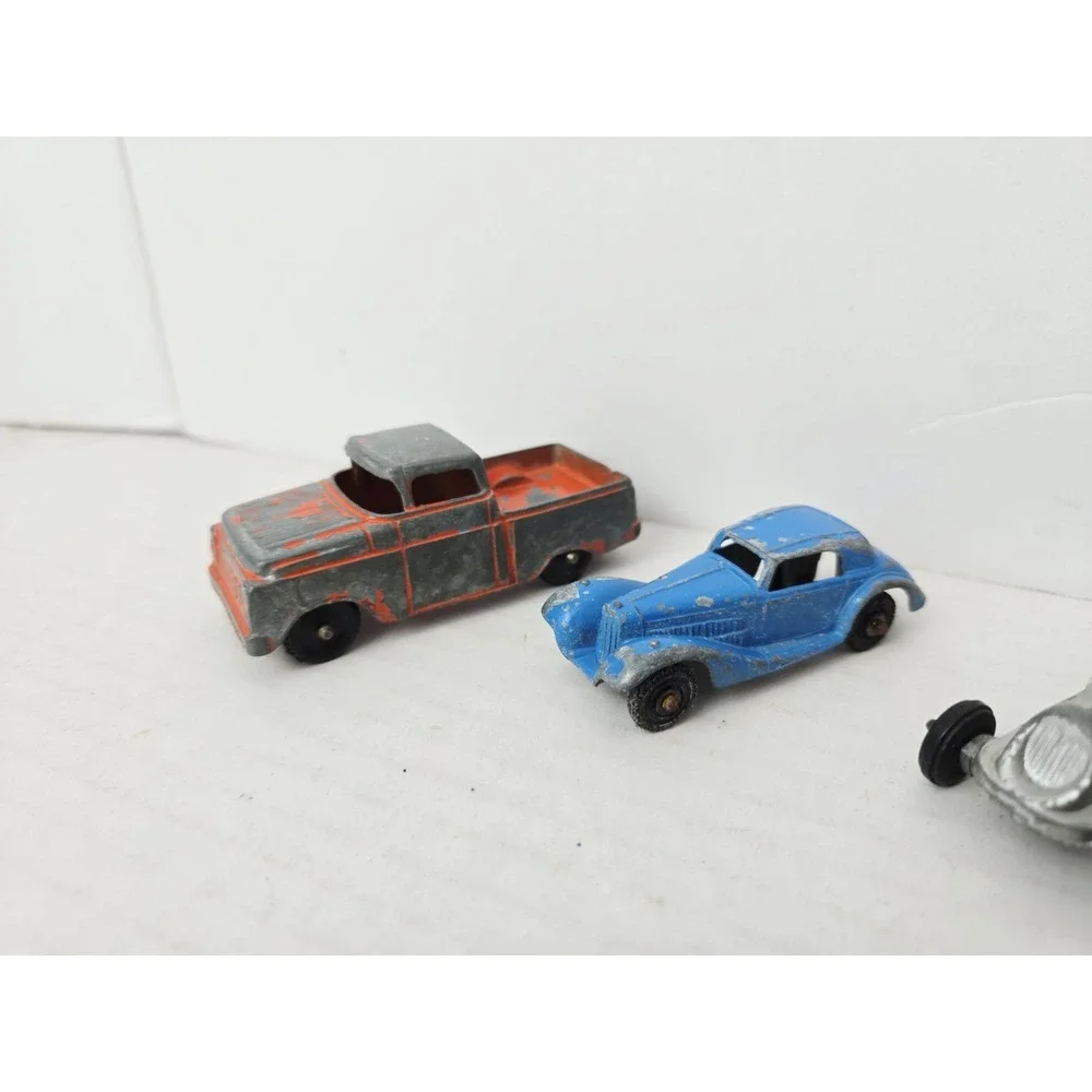 VIntage‎ metal toy car lot Tootsie Midge toy truck